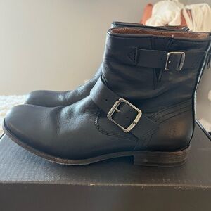 Frye Women’s Tyler Engineer Leather Boots